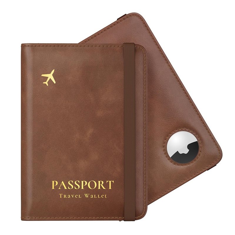 Travel Wallet Slim - ABRT-Passport Holder With RFID Blocking For