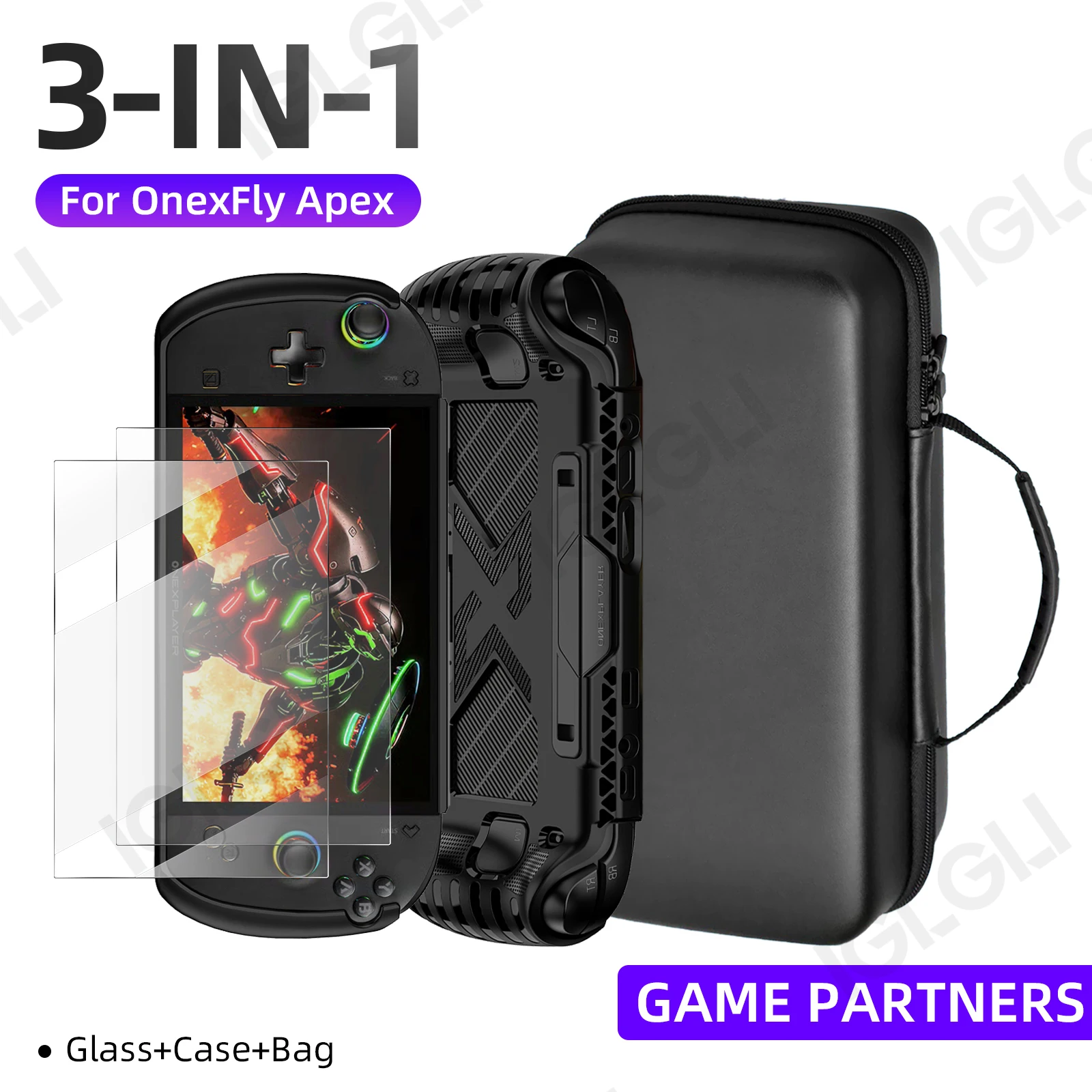 Travel Accessories Kit Bag - 3 in 1 Accessory Kit for