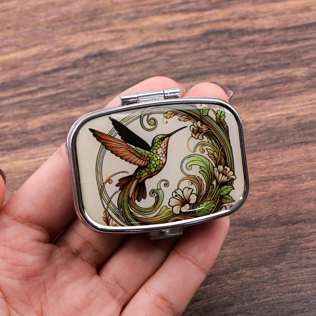 Travel Accessories Gadget - Cute Bird Cartoon Travel Pill Organizer