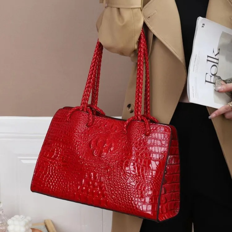 Travel Accessories Luxury - Women Luxury Genuine Leather Tote Bag