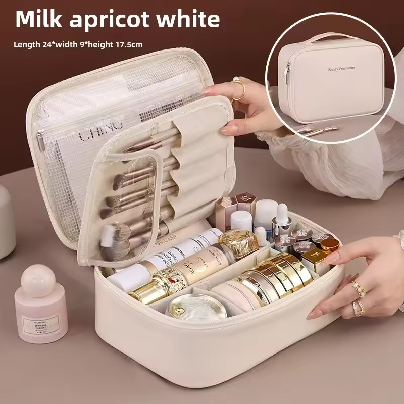 Travel Accessories Luxury - Double Layer Large Capacity Women's Cosmetic