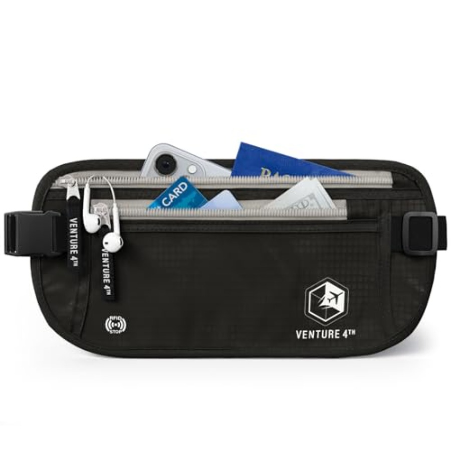 Travel Wallet Slim - Money Belt for Travel Slim Hidden