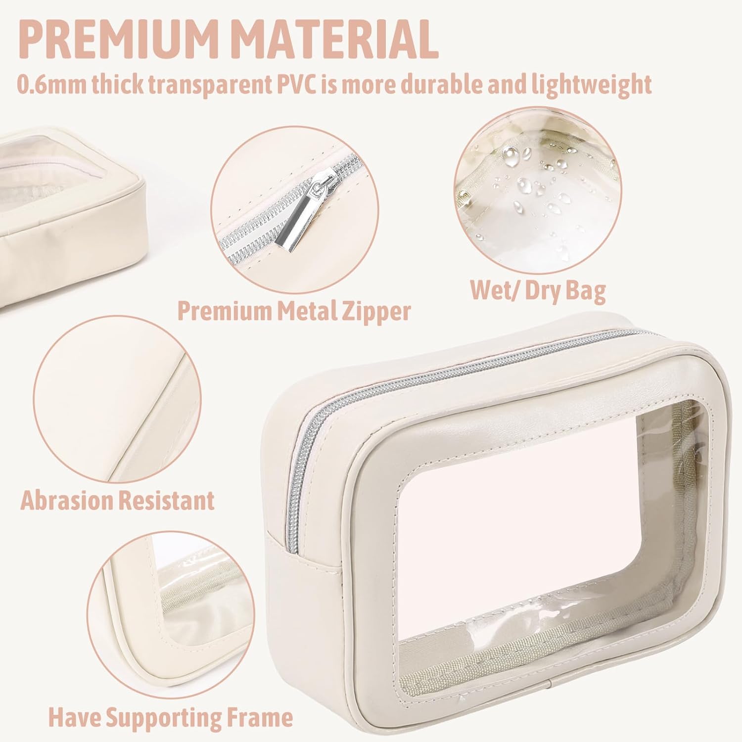 5PCS Diaper Bag Organizer Pouc - Toiletry Bag Tsa incelemesi ve fiyatı