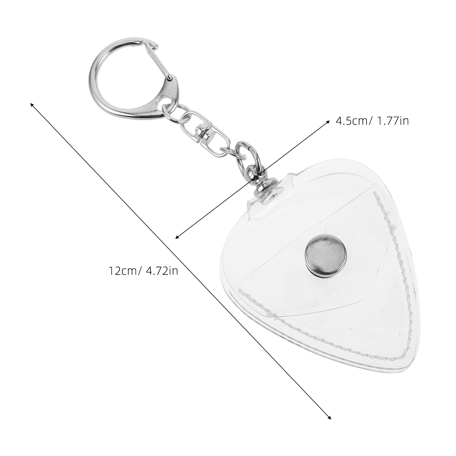 Transparent Guitar Pick Holder - Travel Accessories Holder incelemesi ve fiyatı