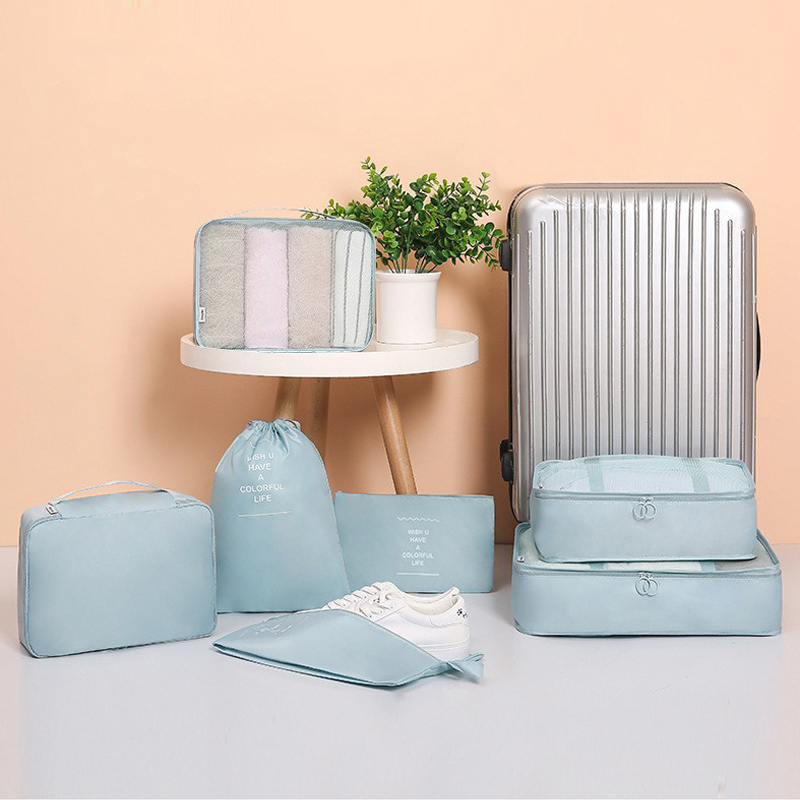 7-Piece Packing Cubes Set - Tr - Travel Accessories Kit Bag incelemesi ve fiyatı