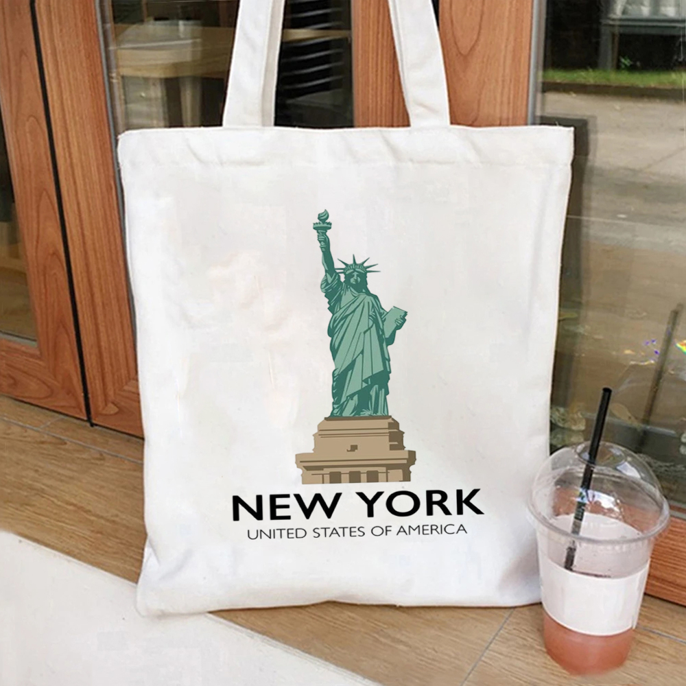 Vintage New York Statue Canvas - Travel Accessories Nyc incelemesi ve fiyatı