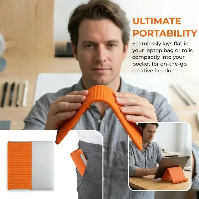 Silicone Foldable Phone Stand  - Travel Accessories Holder incelemesi ve fiyatı
