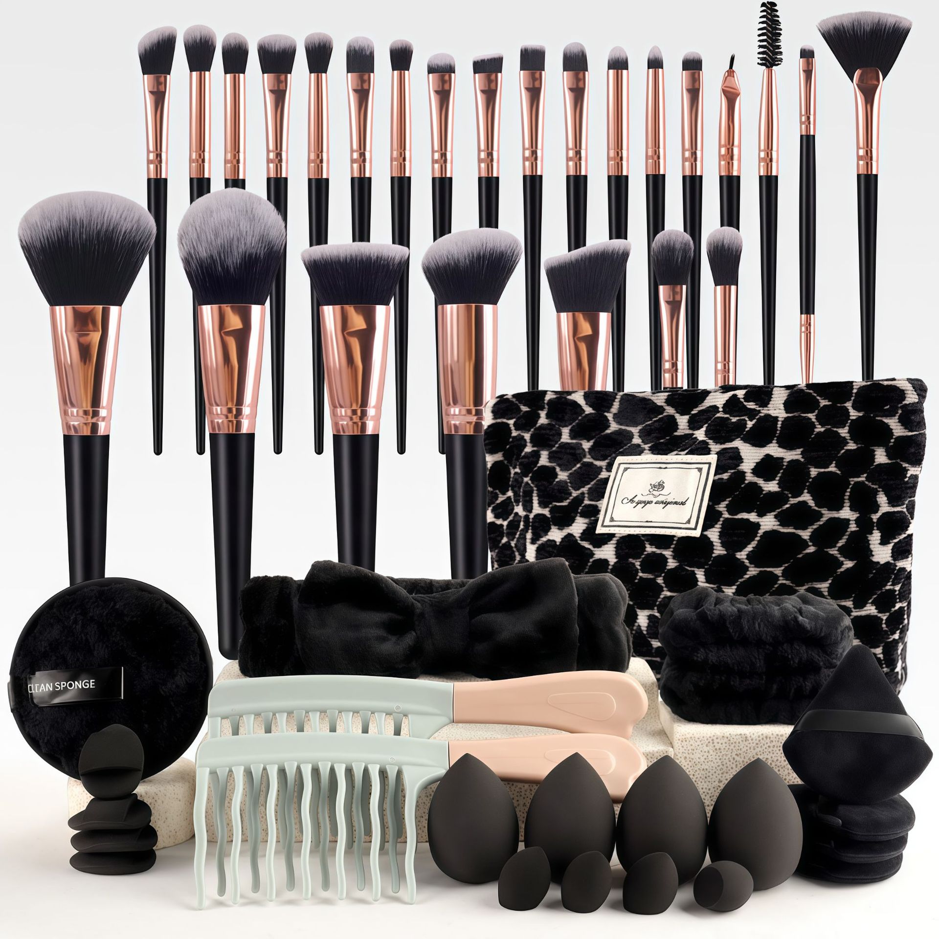 Makeup Brush Set Chic Fragranc - Travel Accessories Kit Bag incelemesi ve fiyatı