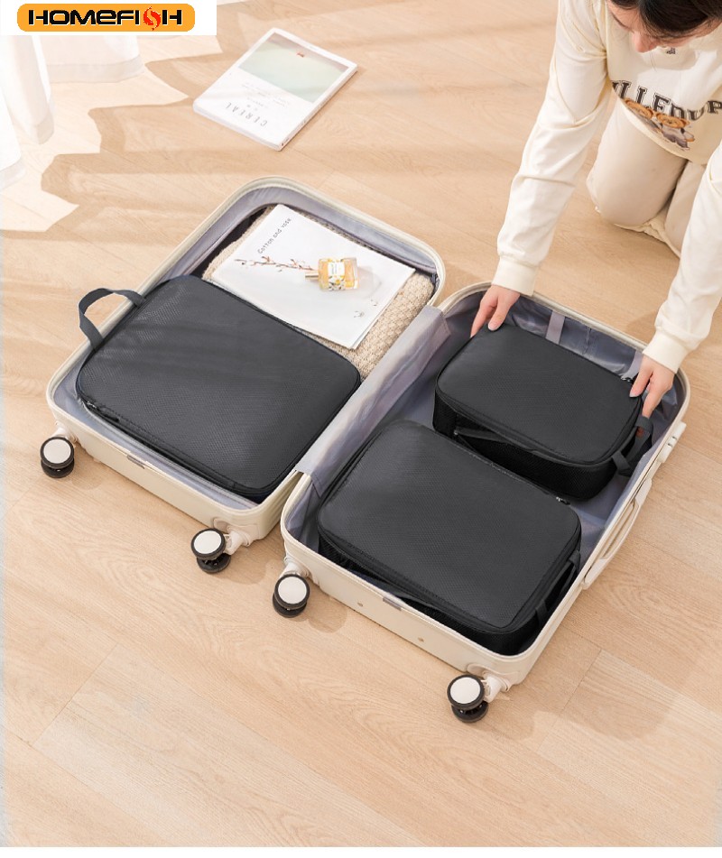 HOMEFISH 3Pcs/Set Travel Compr - Travel Accessories Kit Bag incelemesi ve fiyatı