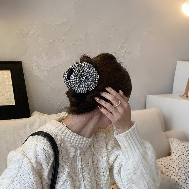 Luxury Houndstooth Flower Hair - Travel Accessories Luxury incelemesi ve fiyatı
