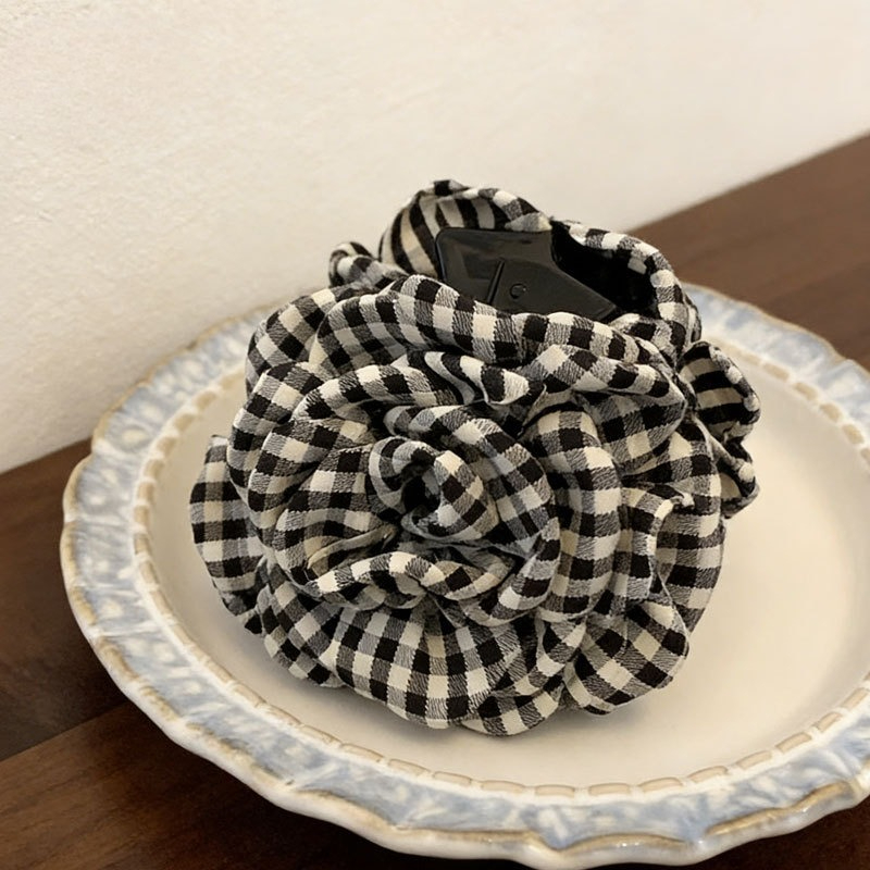 Luxury Houndstooth Flower Hair - Travel Accessories Luxury incelemesi ve fiyatı