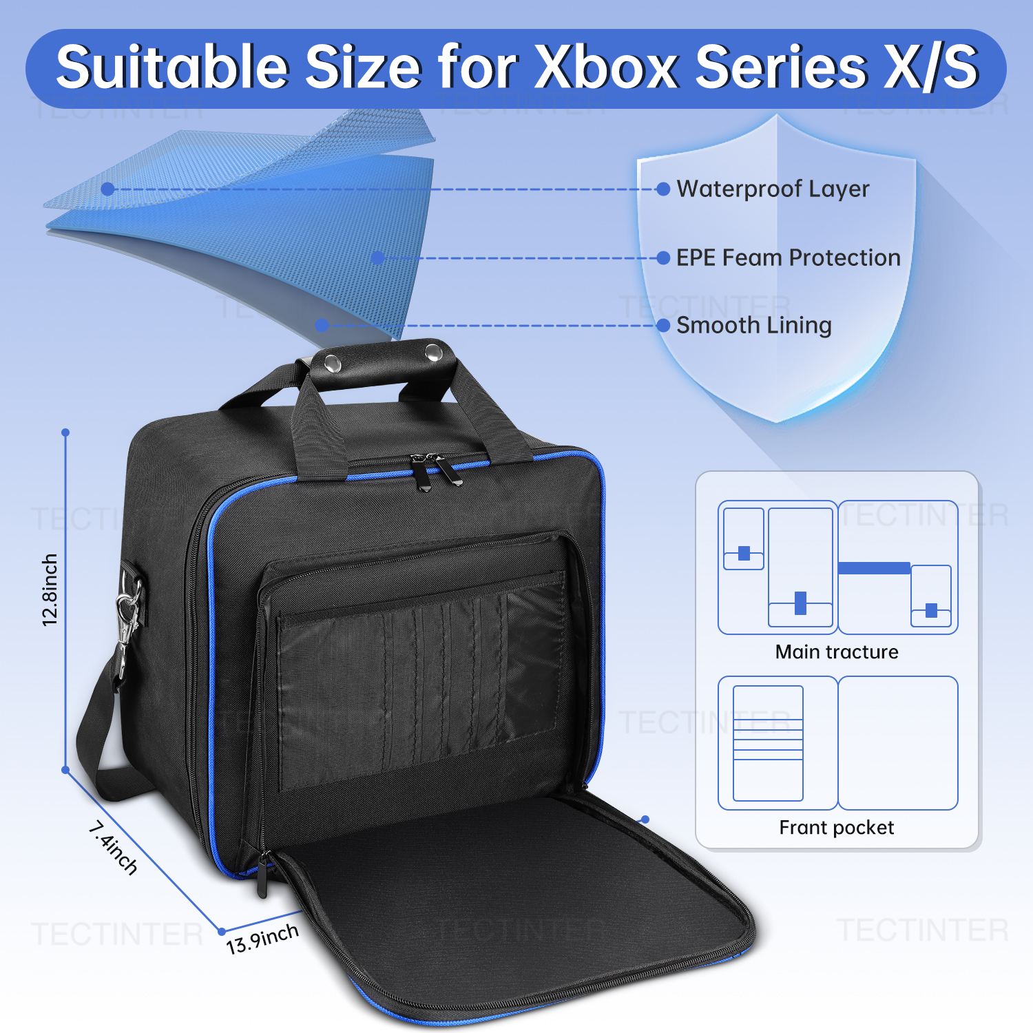 Carrying Case Storage Bag For  - Travel Bag Xbox Series S incelemesi ve fiyatı