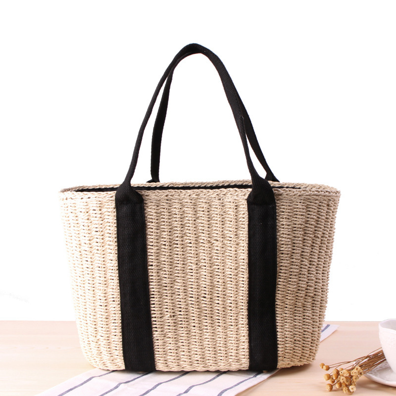 Trendy Straw Women Tote Bag Lu - Travel Accessories Luxury incelemesi ve fiyatı
