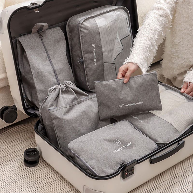 7 Piece Travel Packing Cubes S - Travel Accessories Pouch For Men incelemesi ve fiyatı