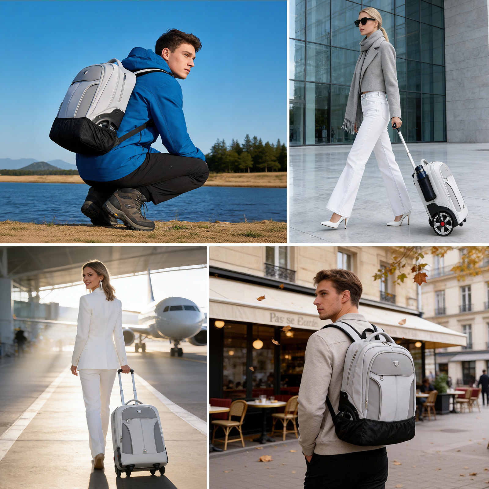 Rolling Luggage Backpack With  - Luggage Wheel Replacement incelemesi ve fiyatı
