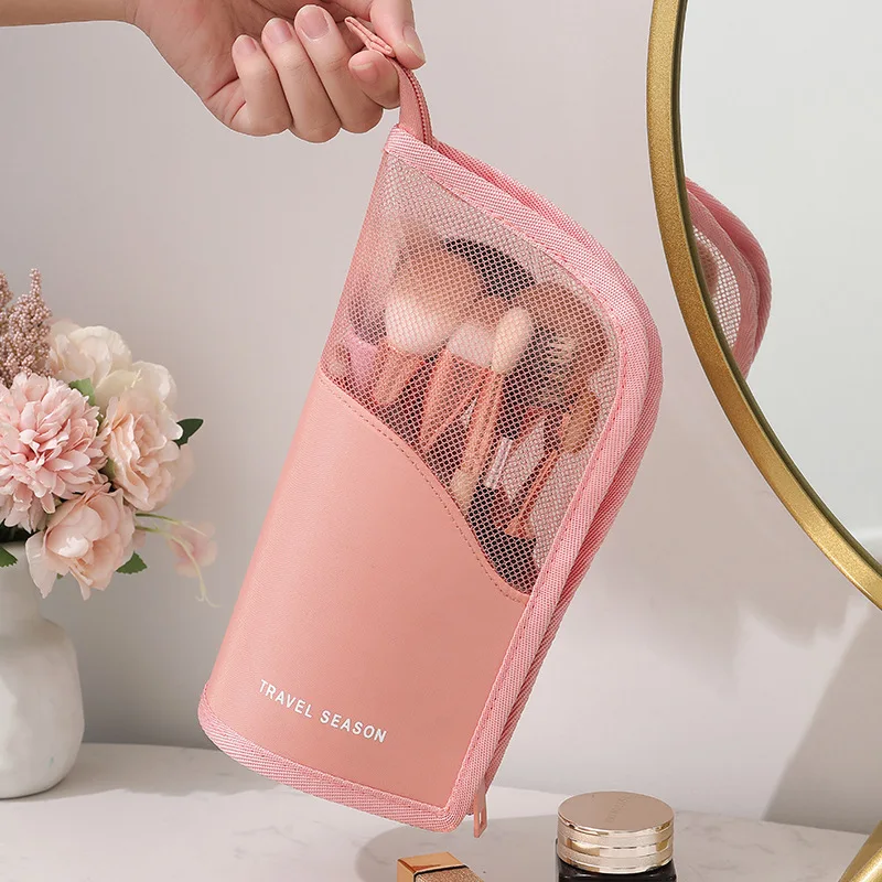 Travel Makeup Brush Bag Portab - Travel Accessories Holder incelemesi ve fiyatı