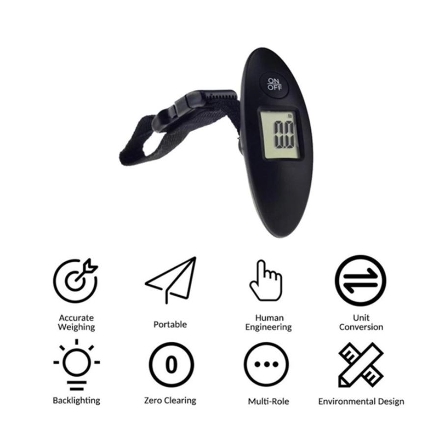 40kg/100g Portable Luggage Sca - Luggage Scale Hanging incelemesi ve fiyatı