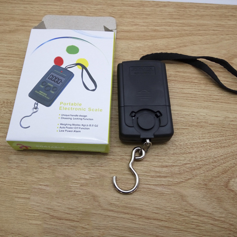 1PC Multifunctional Mini 40kg/ - Luggage Scale Hanging incelemesi ve fiyatı