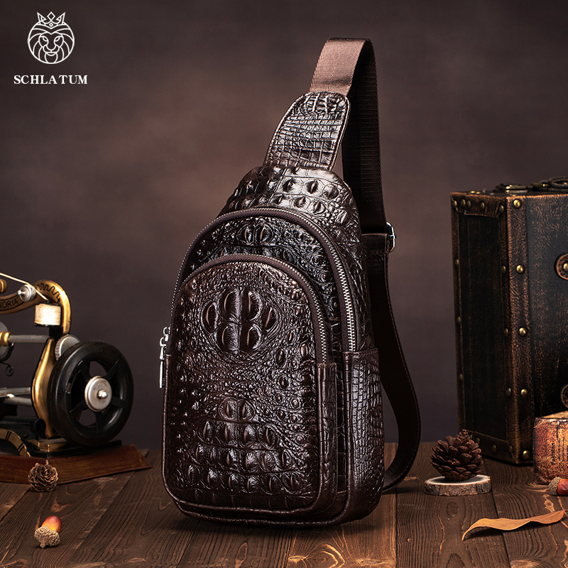 SCHLATUM men's Genuine Leather - Travel Accessories Luxury incelemesi ve fiyatı