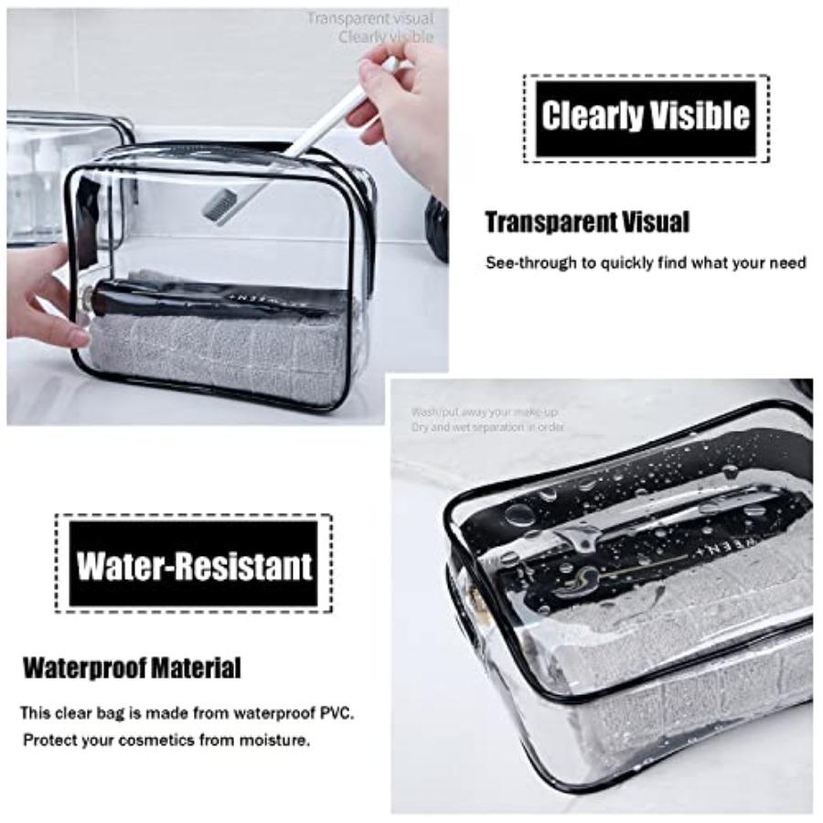 TSA Approved Toiletry Bag, 3 P - Toiletry Bag Tsa incelemesi ve fiyatı