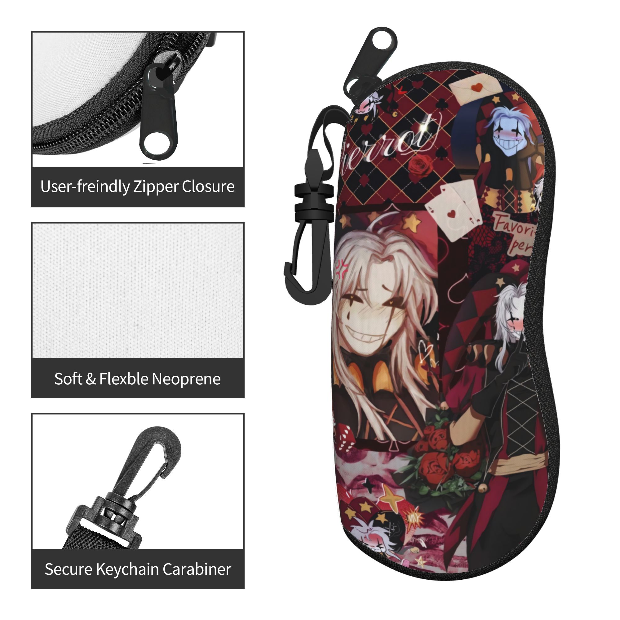 The Freak Circus Glasses Case  - Travel Accessories Pouch For Men incelemesi ve fiyatı