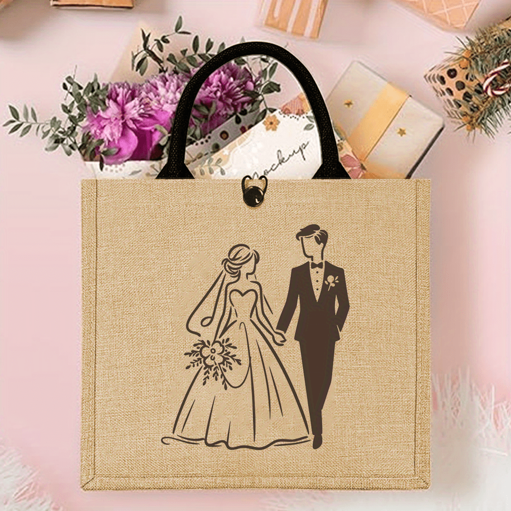 Retro Wedding Tote Bag Ideal f - Travel Accessories Shops incelemesi ve fiyatı