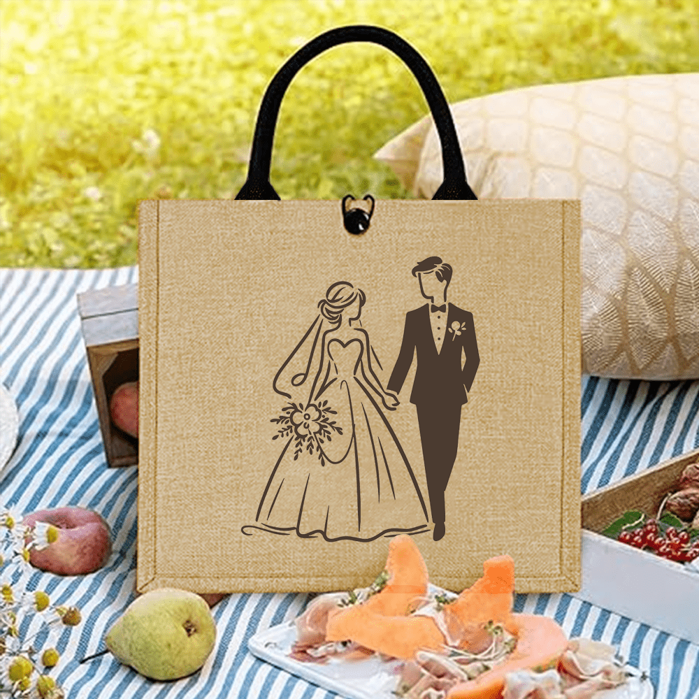 Retro Wedding Tote Bag Ideal f - Travel Accessories Shops incelemesi ve fiyatı