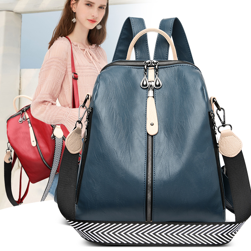 Fashion Backpack Women Soft Le - Travel Accessories Holder incelemesi ve fiyatı