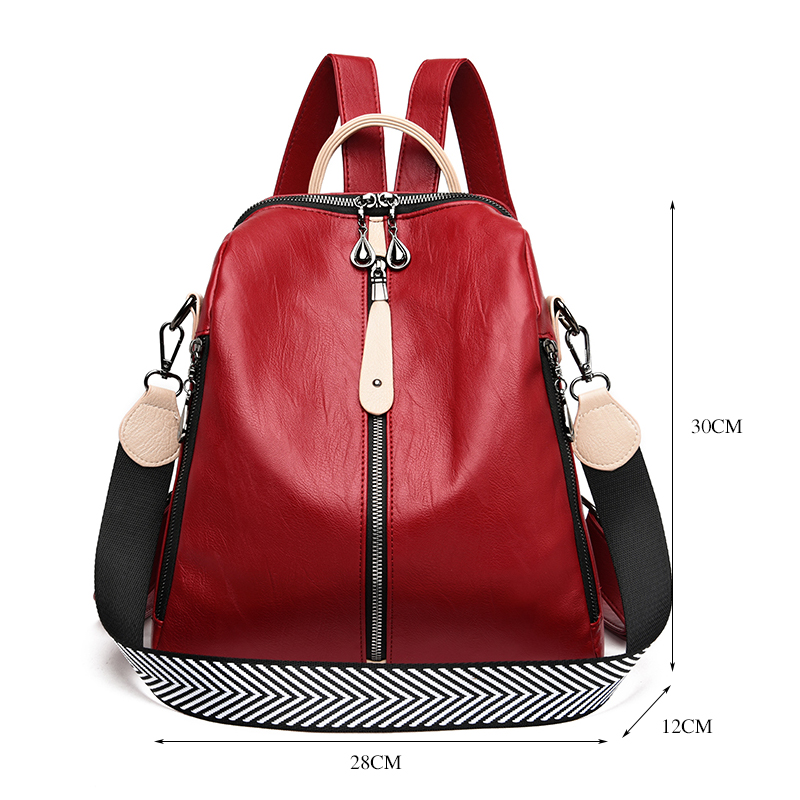 Fashion Backpack Women Soft Le - Travel Accessories Holder incelemesi ve fiyatı