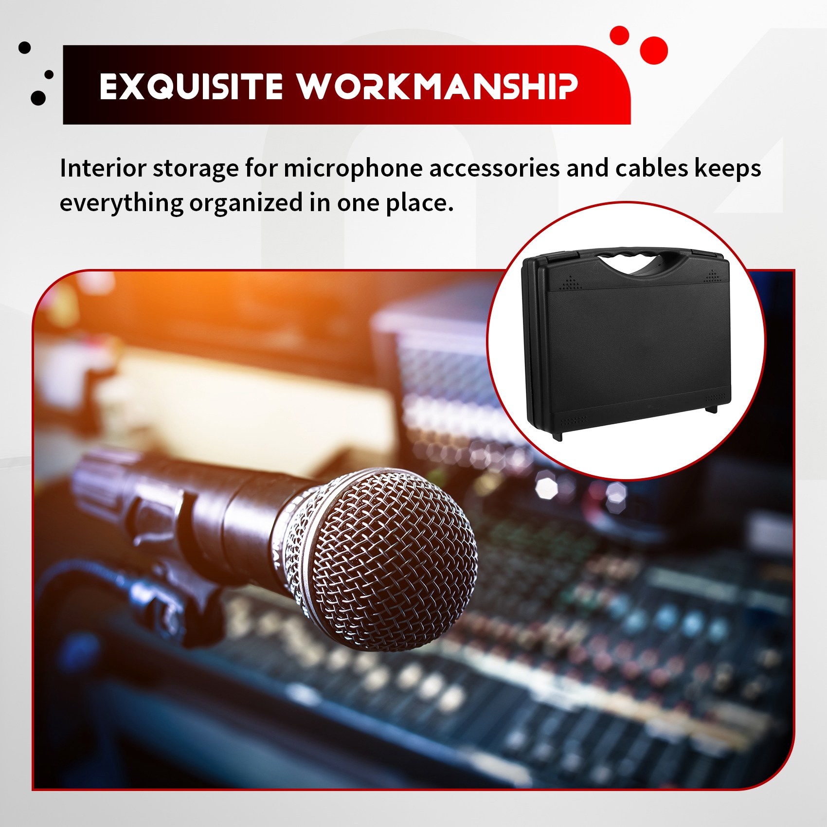 Can buy Microphone Storage Box - Travel Accessories To Buy incelemesi ve fiyatı