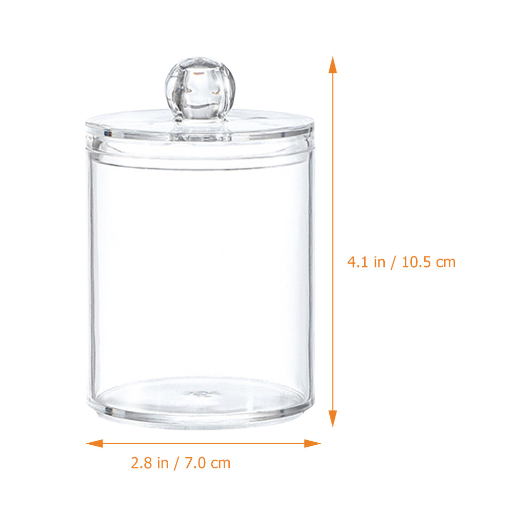 Clear Cotton Ball Dispenser Co - Travel Accessories Holder incelemesi ve fiyatı