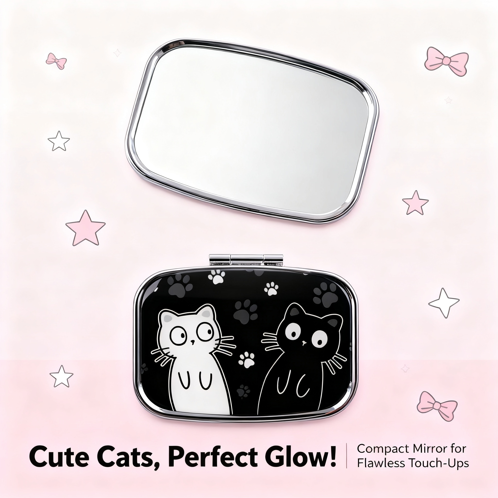 Cartoon Black And White Cat Tr - Travel Accessories Holder incelemesi ve fiyatı