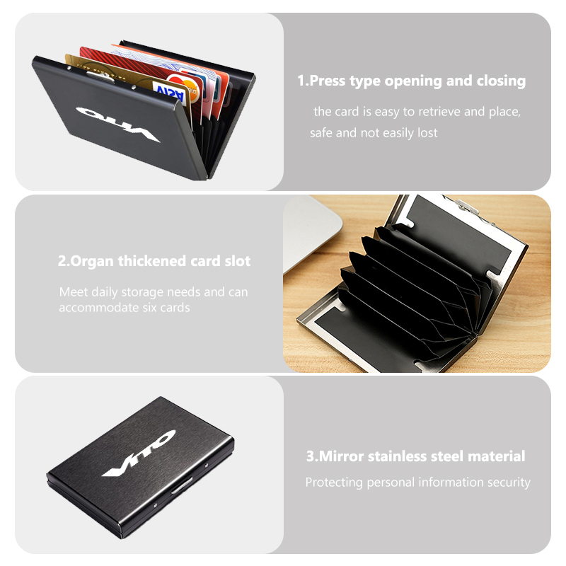 For Benz Slim Stainless Steel  - Travel Wallet Slim incelemesi ve fiyatı