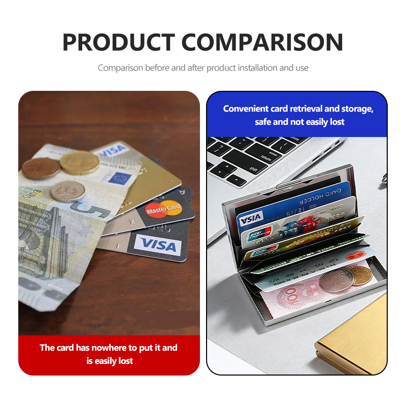 For Benz Slim Stainless Steel  - Travel Wallet Slim incelemesi ve fiyatı
