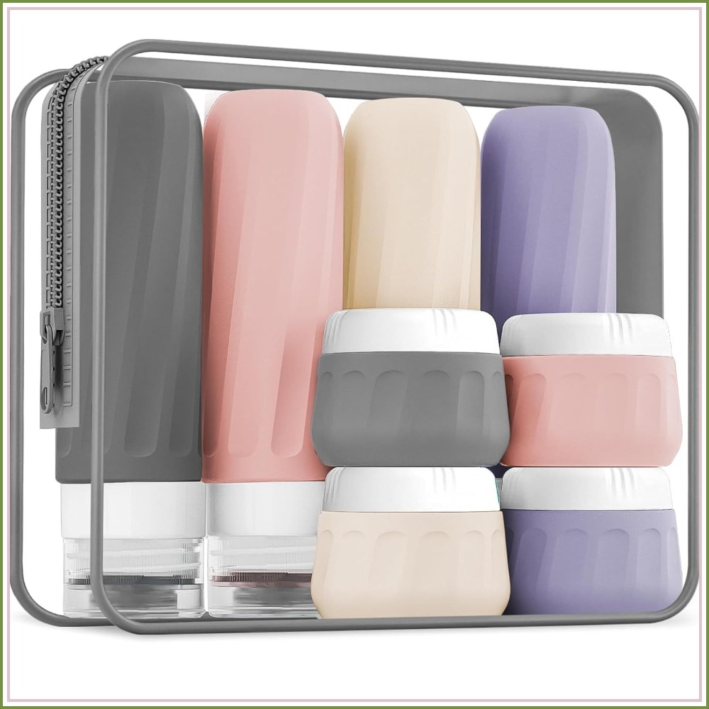 TSA Approved Travel Bottles 8  - Toiletry Bag Tsa incelemesi ve fiyatı