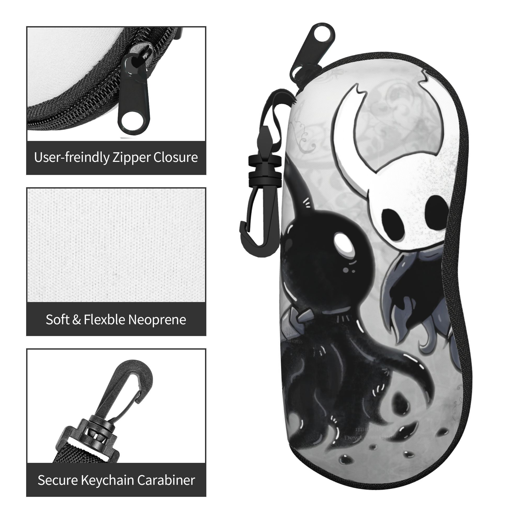 Hollow Knight Glasses Case Cov - Travel Accessories Pouch For Men incelemesi ve fiyatı
