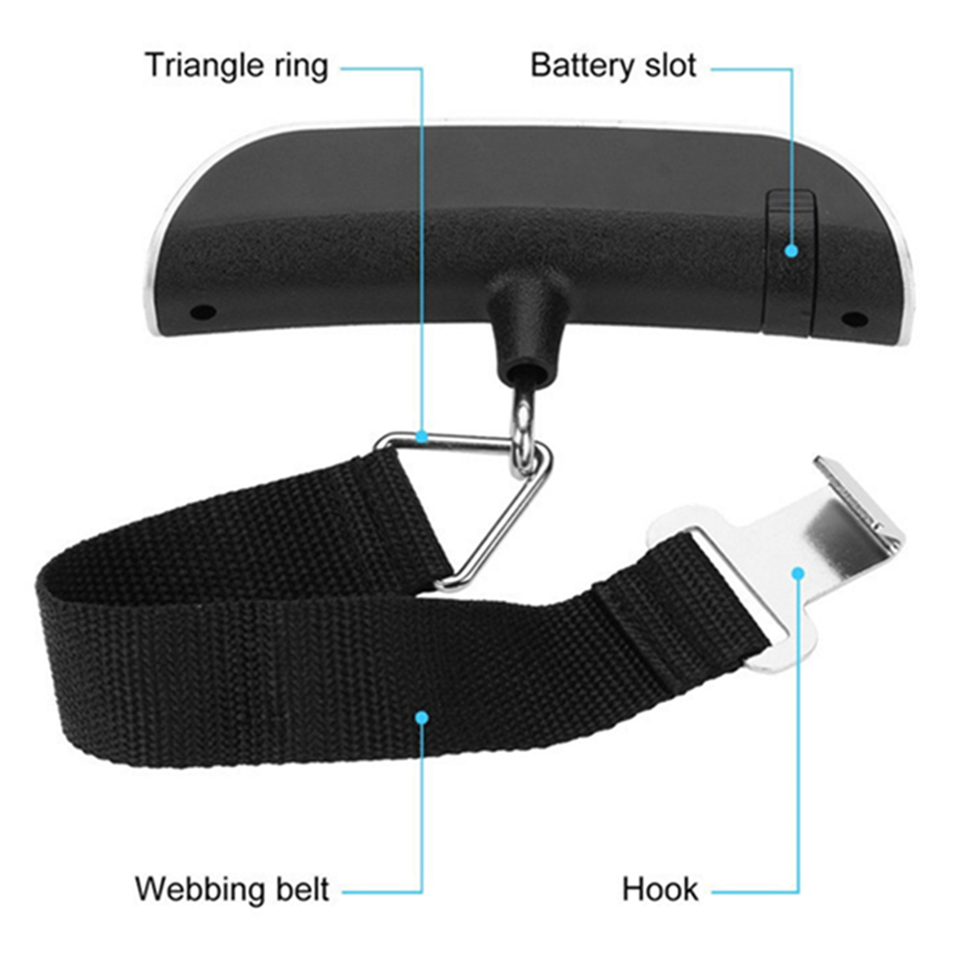 Portable Scale Digital LCD Dis - Luggage Scale Hanging incelemesi ve fiyatı