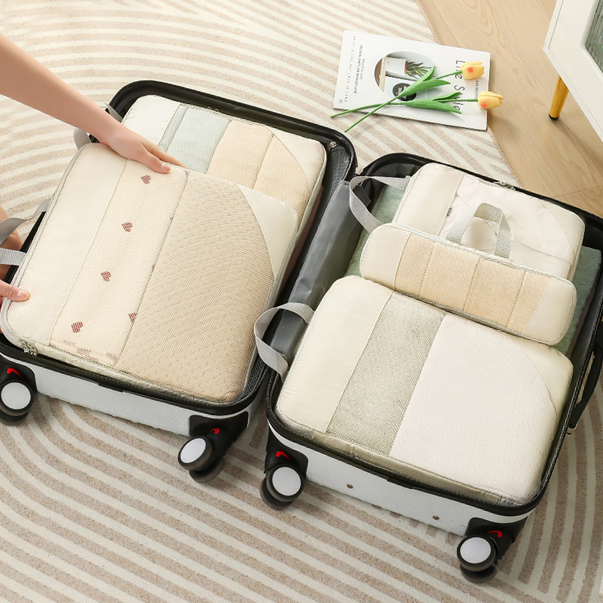 5pcs/set Lightweight Portable  - Travel Accessories Kit Bag incelemesi ve fiyatı