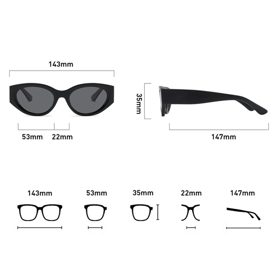 Women Men Classic Cat-Eye Pola - Travel Accessories Luxury incelemesi ve fiyatı