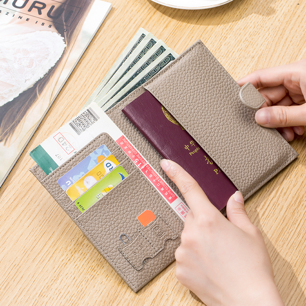 Genuine Cow Leather Passport H - Travel Wallet Slim incelemesi ve fiyatı