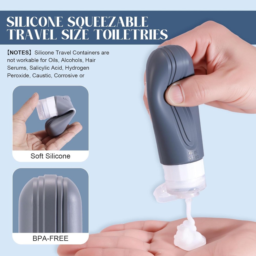 3oz TSA Approved Travel Size T - Toiletry Bag Tsa incelemesi ve fiyatı