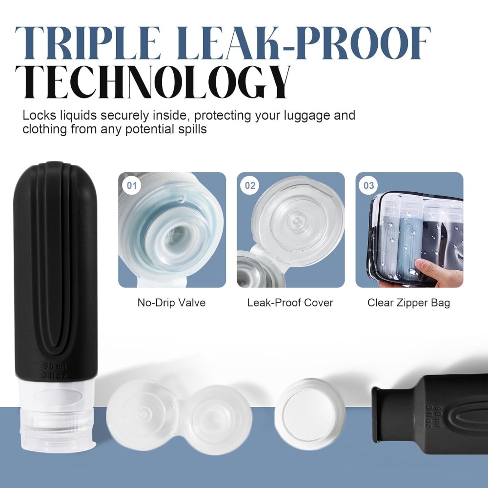 3oz TSA Approved Travel Size T - Toiletry Bag Tsa incelemesi ve fiyatı