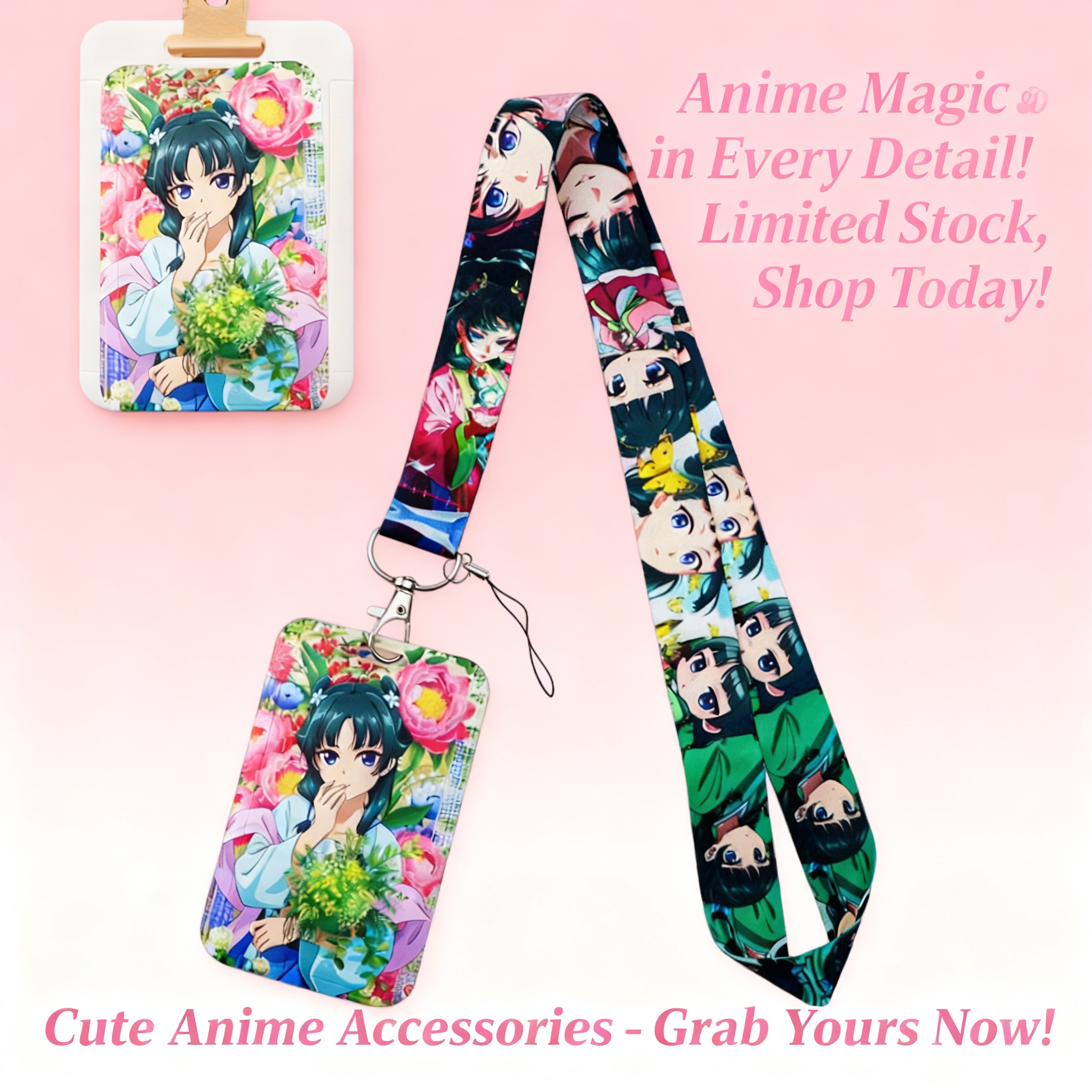 Cute Anime Girl Lanyard Neck S - Travel Accessories Gadget incelemesi ve fiyatı