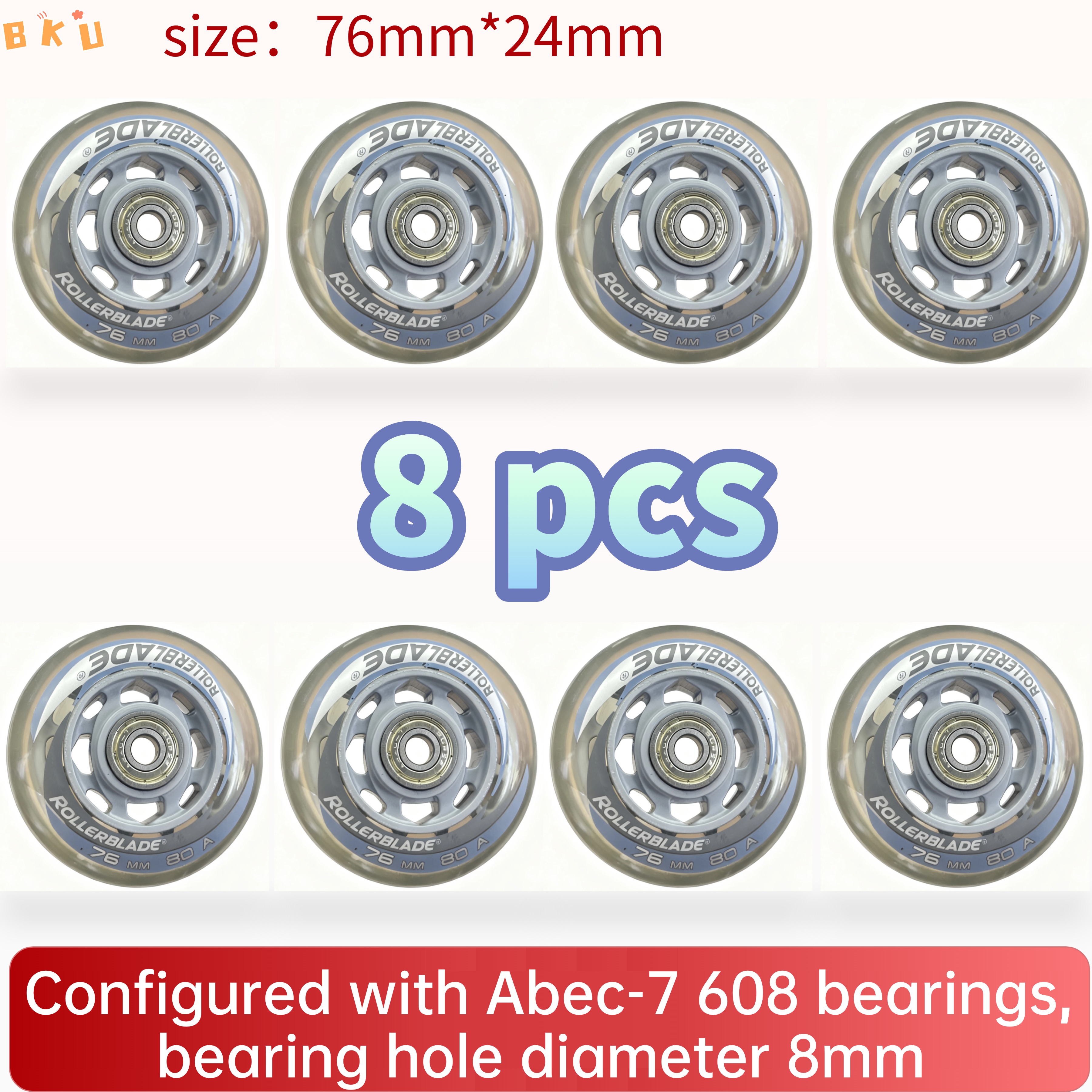 8-Piece PU Replacement Wheels  - Luggage Wheel Replacement incelemesi ve fiyatı