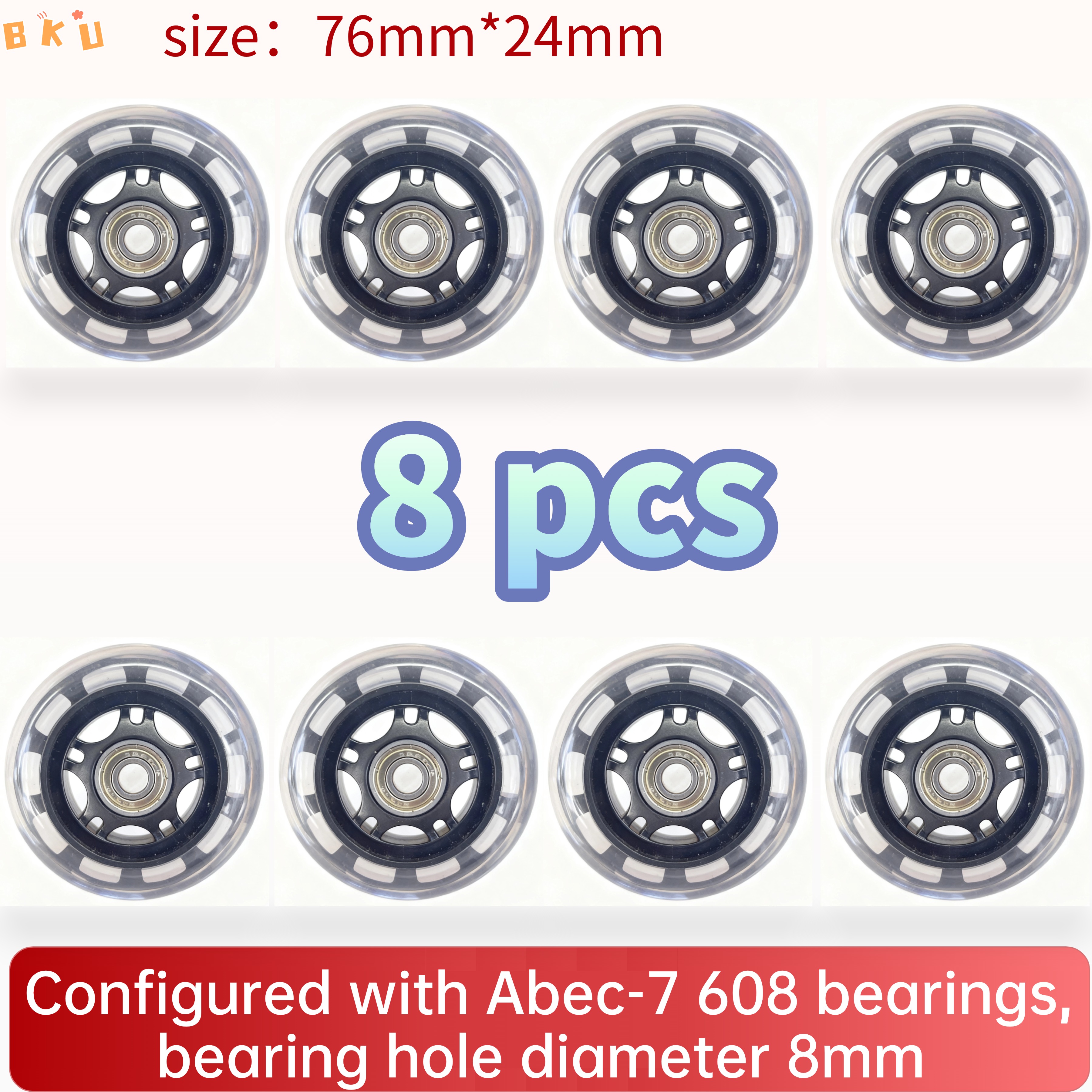 8-Piece PU Replacement Wheels  - Luggage Wheel Replacement incelemesi ve fiyatı