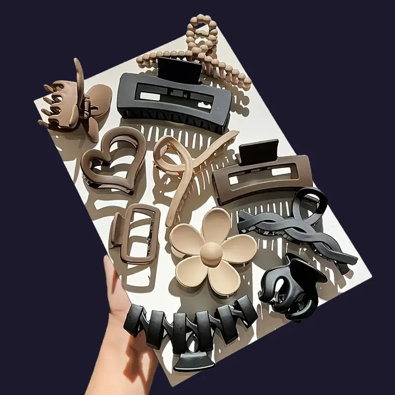 11Pcs Assorted Hair Claw Clips - Travel Accessories Shops incelemesi ve fiyatı
