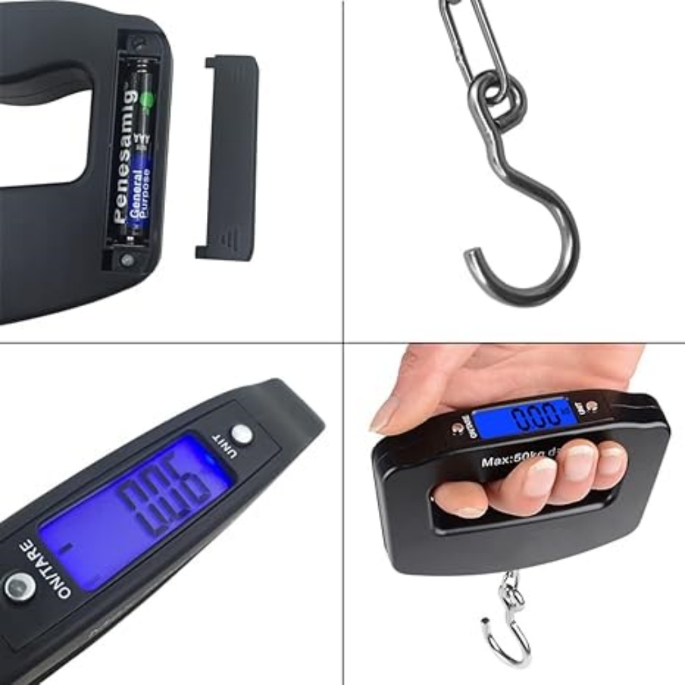 50Kg 10g Luggage Weight Scale, - Luggage Scale Hanging incelemesi ve fiyatı