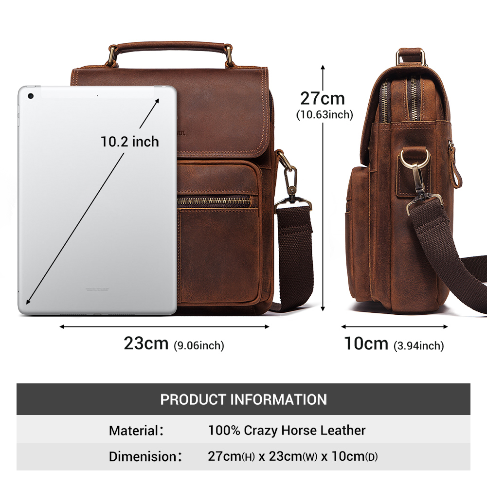 HUMERPAUL Genuine Leather Men' - Travel Accessories Luxury incelemesi ve fiyatı
