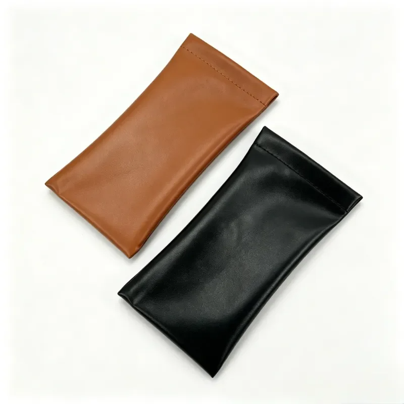 Soft PU Leather Sunglasses Cas - Travel Accessories Pouch For Men incelemesi ve fiyatı
