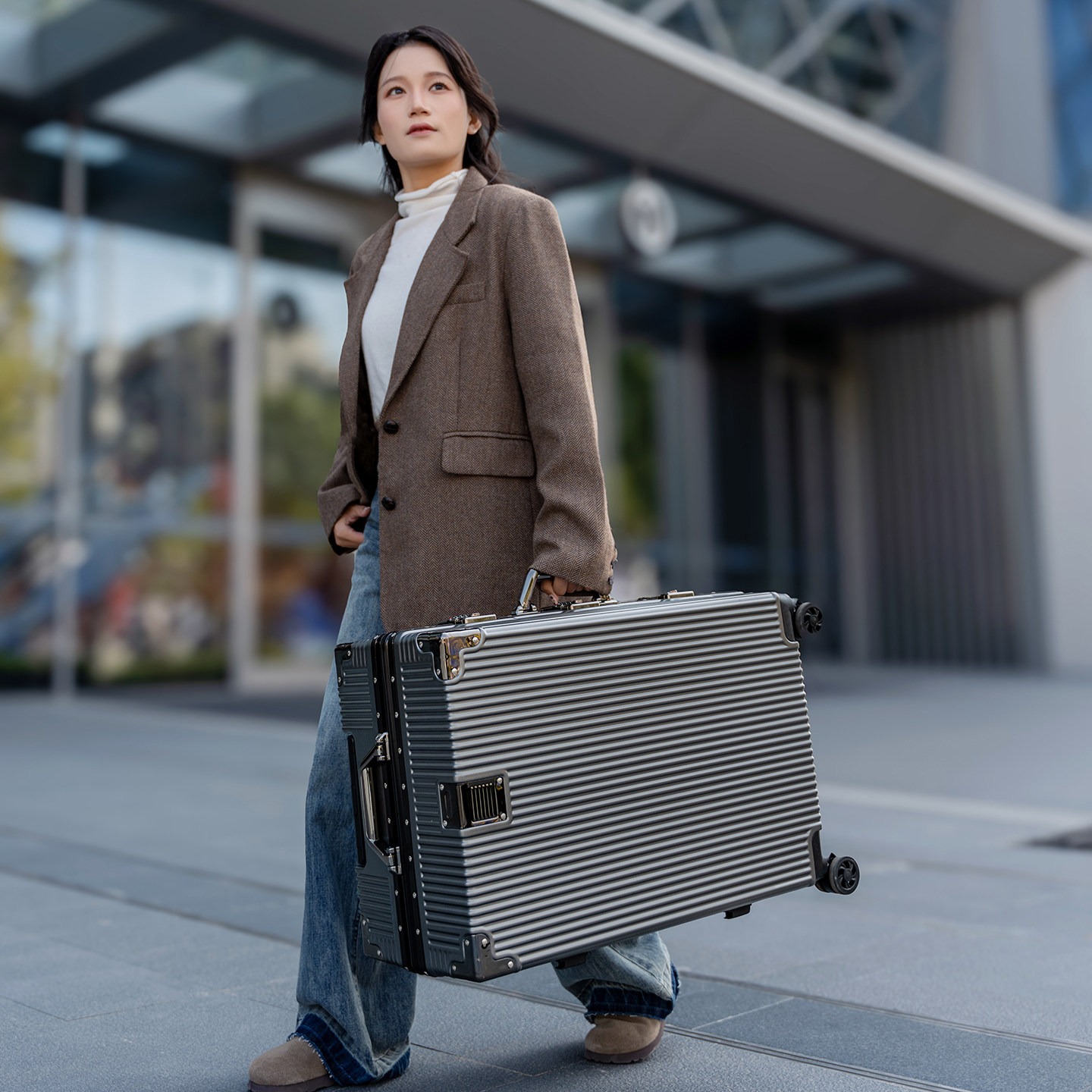 【drop deal】aluminum frame suit - Luggage Wheel Replacement incelemesi ve fiyatı